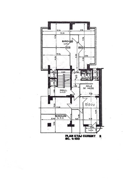 Ion Mihalache, Ciuperca, Expozitiei, spatiu birouri,